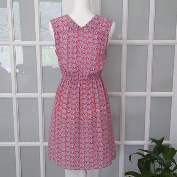 Rebecca Taylor Sleeveless Amanda V-Neck Dress - Picture 5 of 16